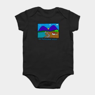 im professional artist Baby Bodysuit